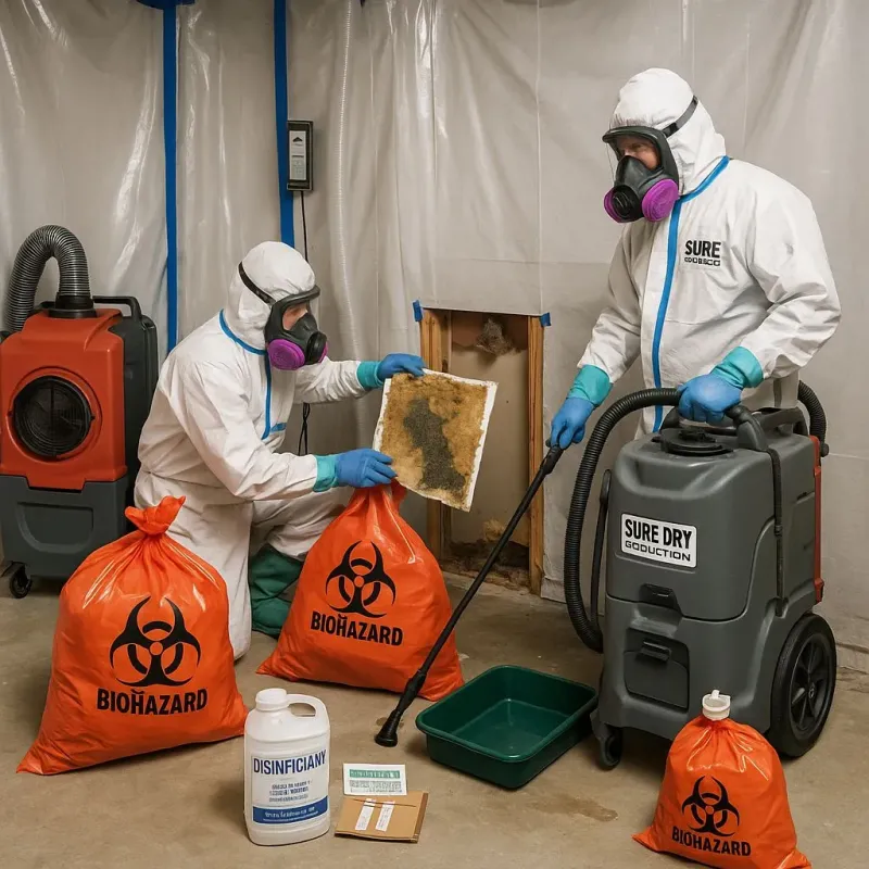 Contaminated Water Handling Protocols process in Blue Springs, MO