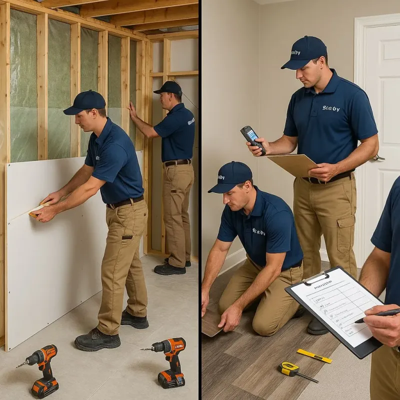 Repairs and Reconstruction process in Blue Springs, MO