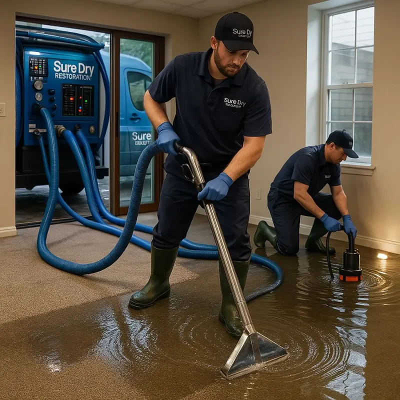Water Extraction and Removal process in Blue Springs, MO